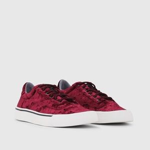 Diesel Low Top Velvet Sneakers